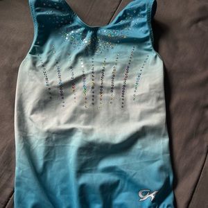 Gk Elite Blue Gymnastics Leotard!
